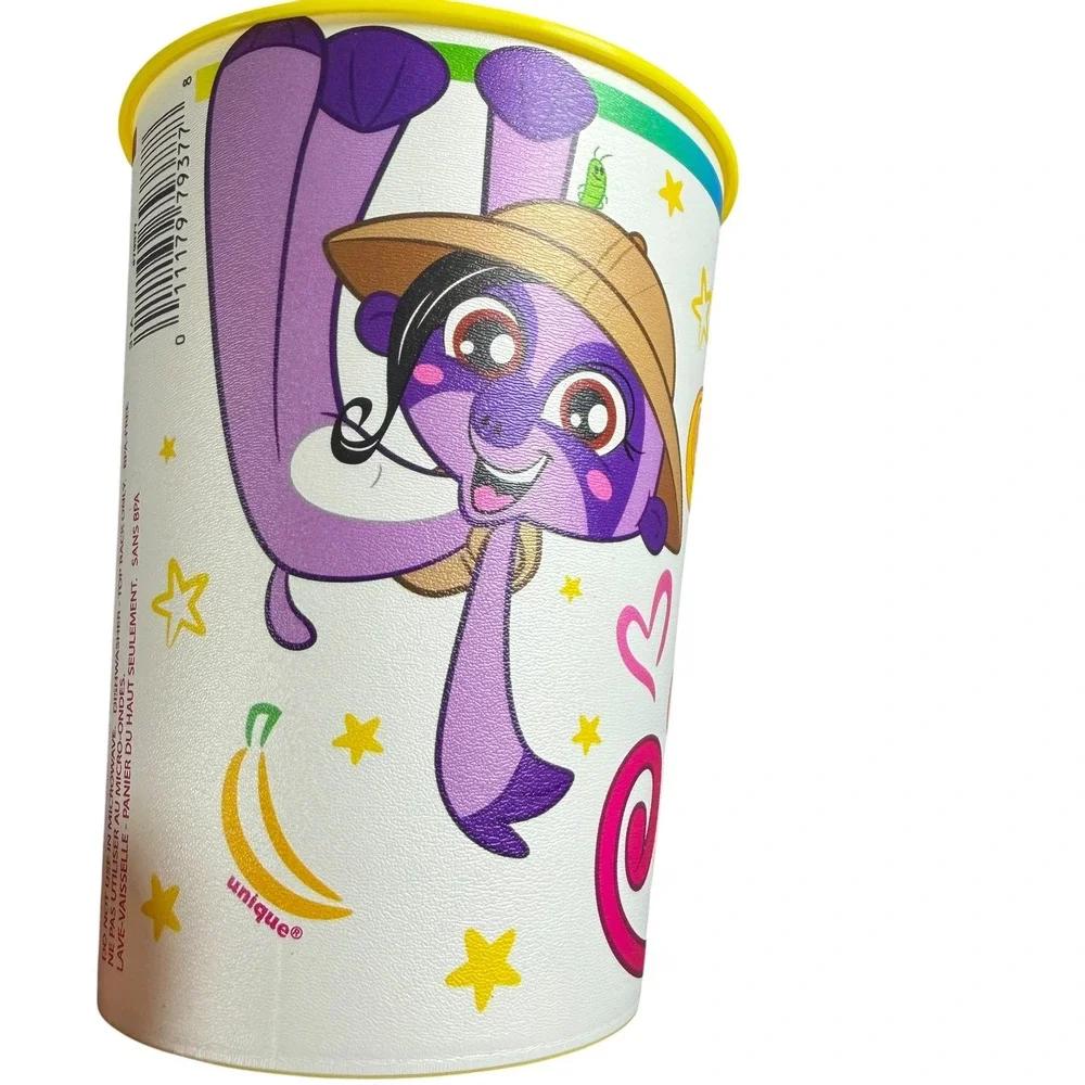 Fingerlings Plastic Reusable Party Favor Cups 16oz Set of 6 Unique Industries